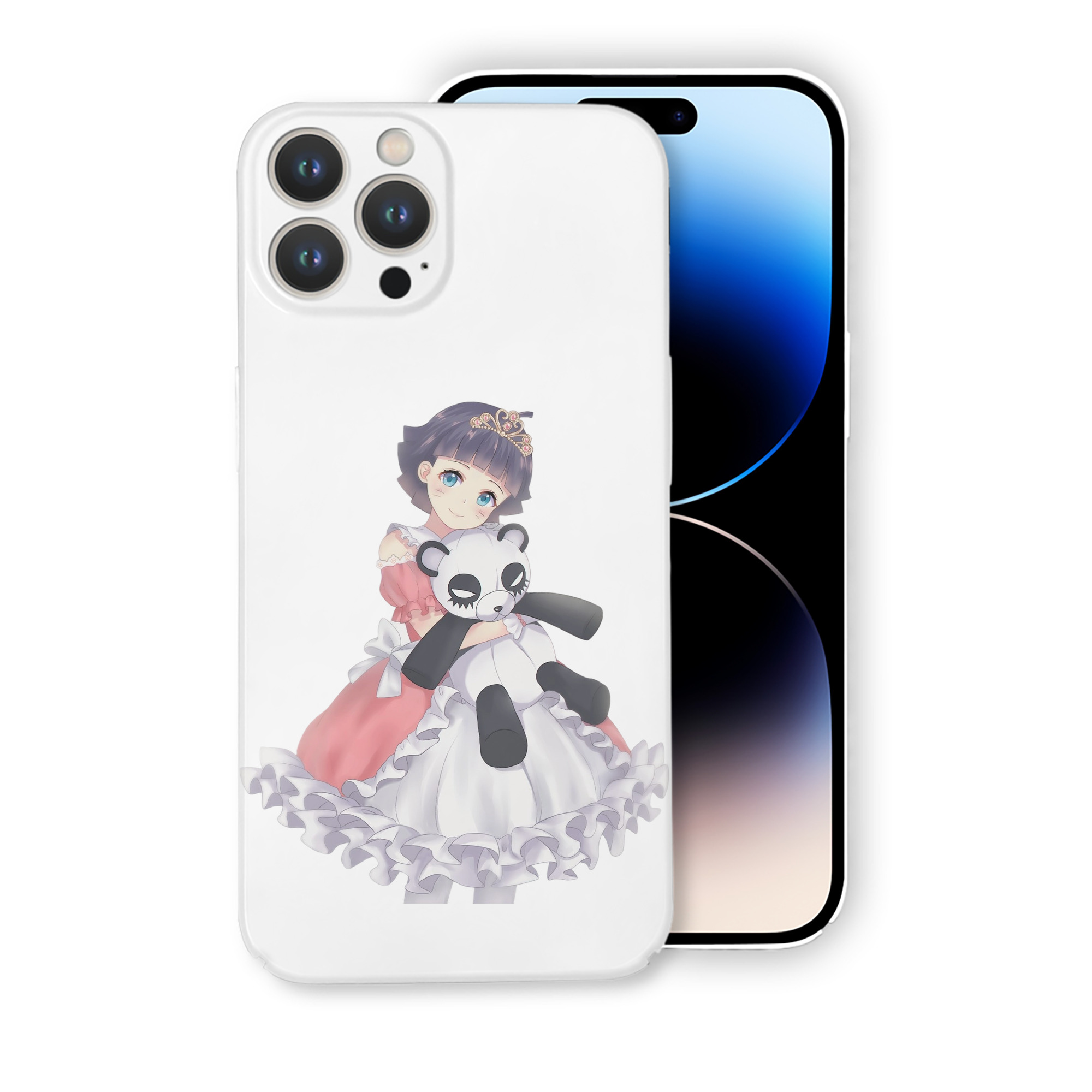 （画像用） NARUTO -ナルト- うずまき ヒマワリ Uzumaki Himawari 【iPhone 14シリーズ対応】ハードケース